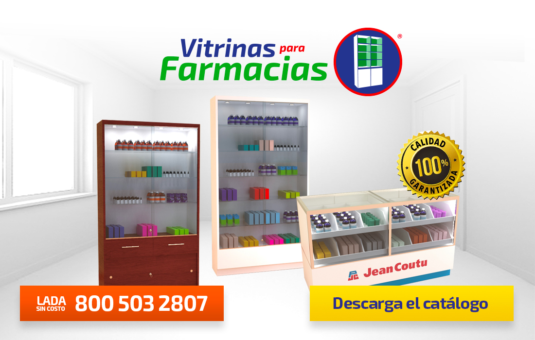 Vitrinas para Farmacias